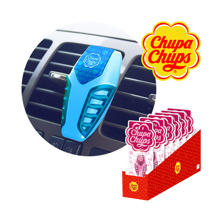 Ароматизатор воздуха "Chupa Chups" на дефлектор,(Ваниль) CHP303
