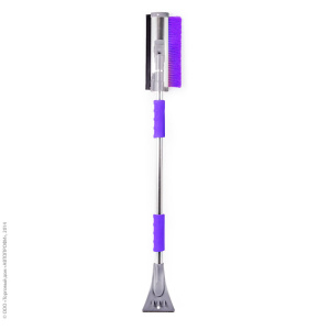 Щетка для снега "AUTOPROFI" SB-1462 GY/VIOLET