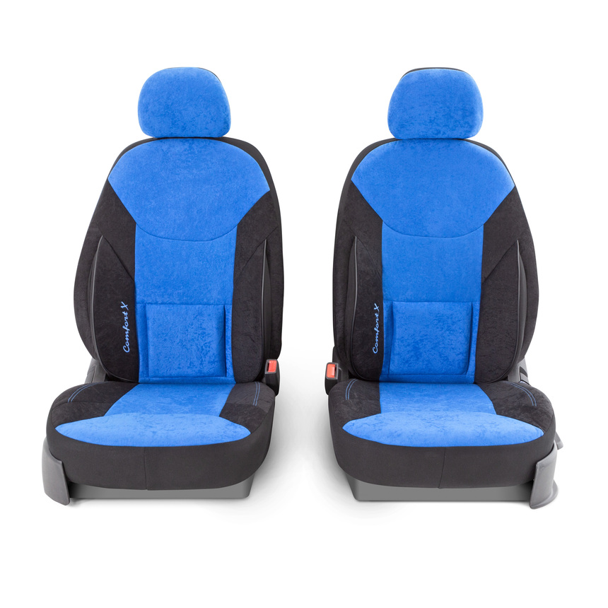 Чехлы на сиденья универсальные COM-1505VF BK/BL
