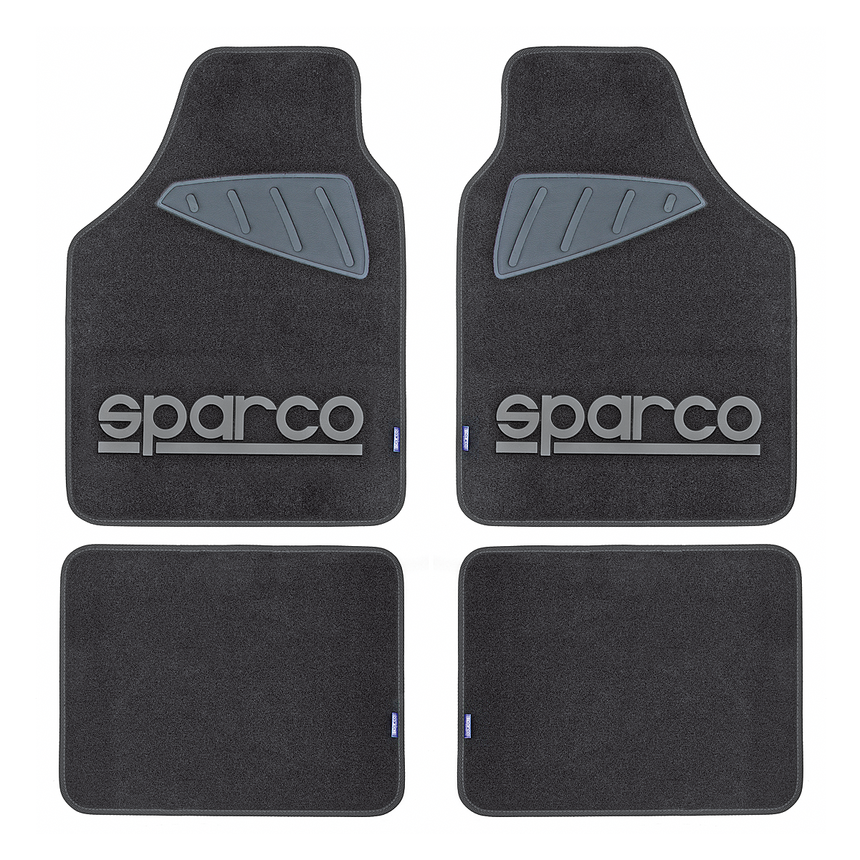 Ковры автомобильные "SPARCO", серия "Classic" SPC/CLS-404 BK/GY