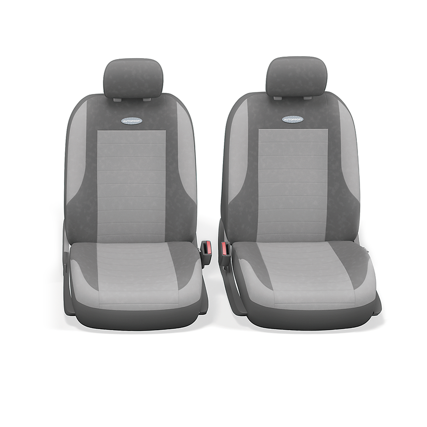 Чехлы на сиденья универсальные EVOLUTION EVO-1105 D.GY/L.GY (M)