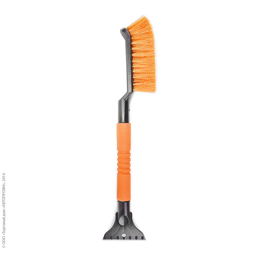 Щетка для снега "AUTOPROFI" SB-1449 BK/ORANGE