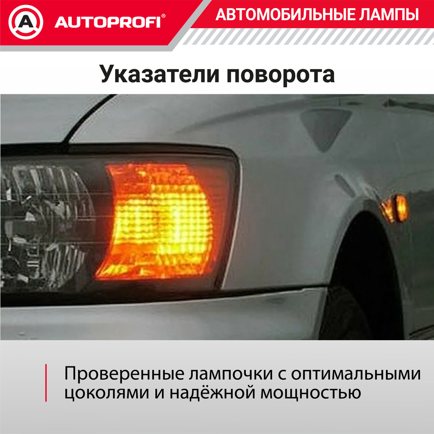 Лампа накаливания AP-WY5W/10