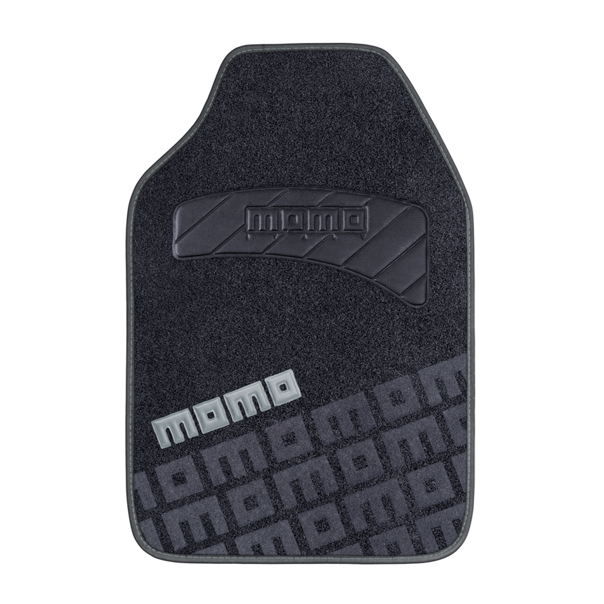 Коврики автомобильные "MOMO", серия "TUNING" MOMO-402 BK/GY