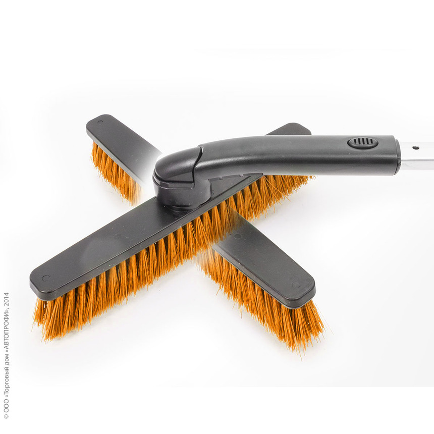 Щетка для снега "AUTOPROFI" SB-1461 BK/ORANGE