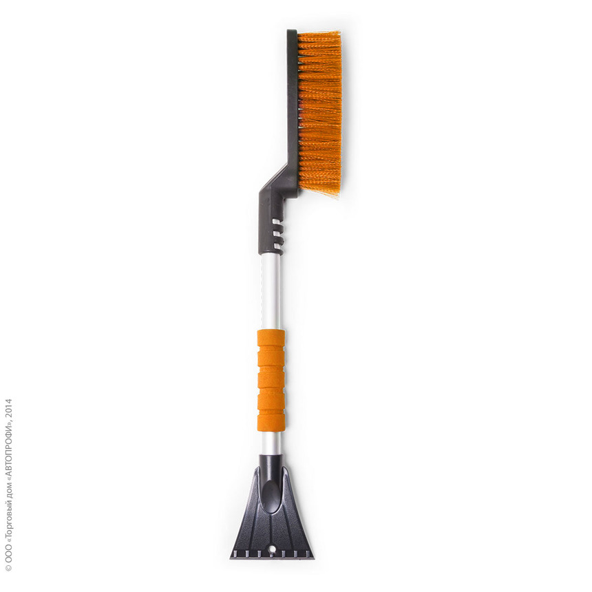 Щетка для снега "AUTOPROFI" SB-1450 BK/ORANGE