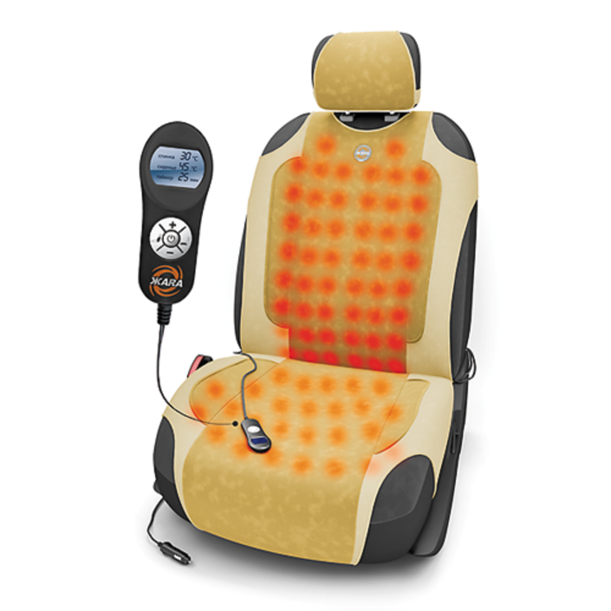 Чехол-майка с подогревом "ЖАRА", с цифровым ЖК контроллером HOT-700 D.BE/L.BE