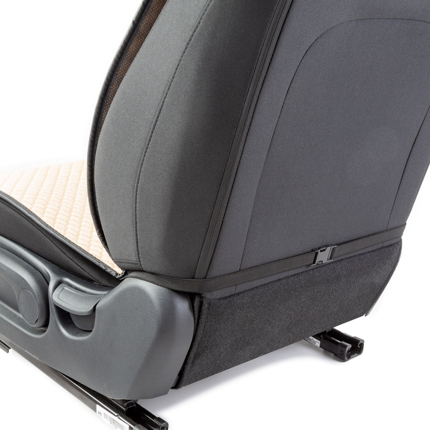 Накидки на передние сиденья "Car Performance", 2 шт., fiberflax CUS-1052 BE/BE