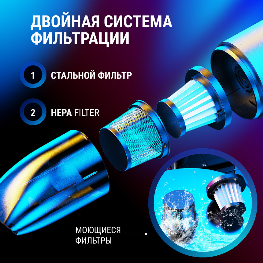 Пылесос беспроводной ROBOVOLT V8 RBV800