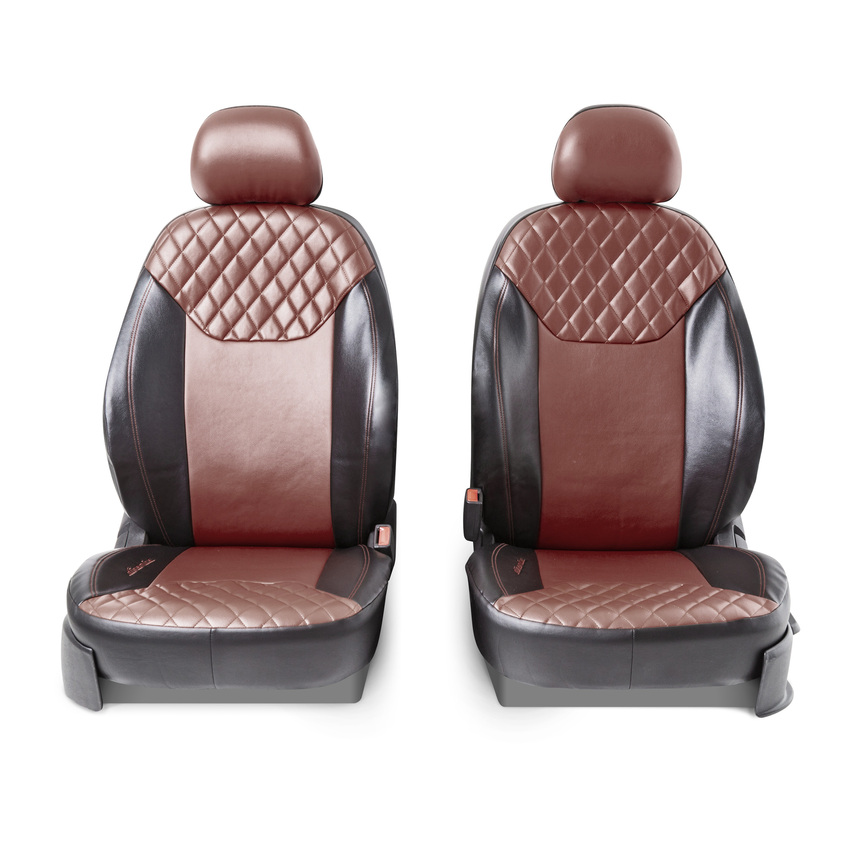 Чехлы на сиденья универсальные DIN-1505GF BK/BR