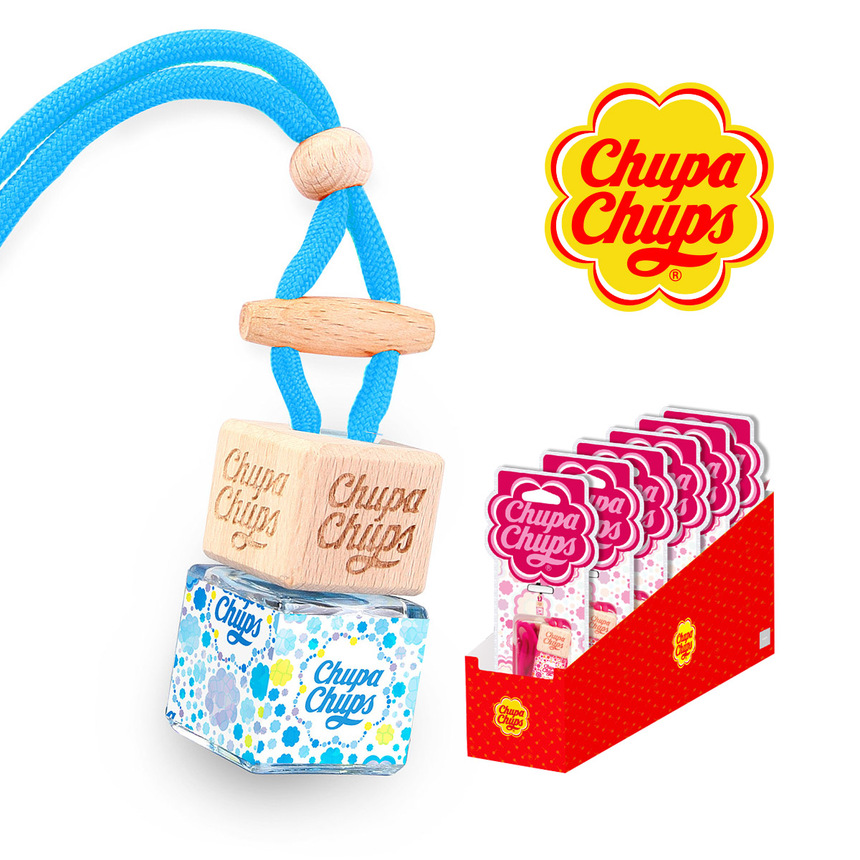 Ароматизатор воздуха "Chupa Chups" подвесной флакон (Ваниль) CHP104