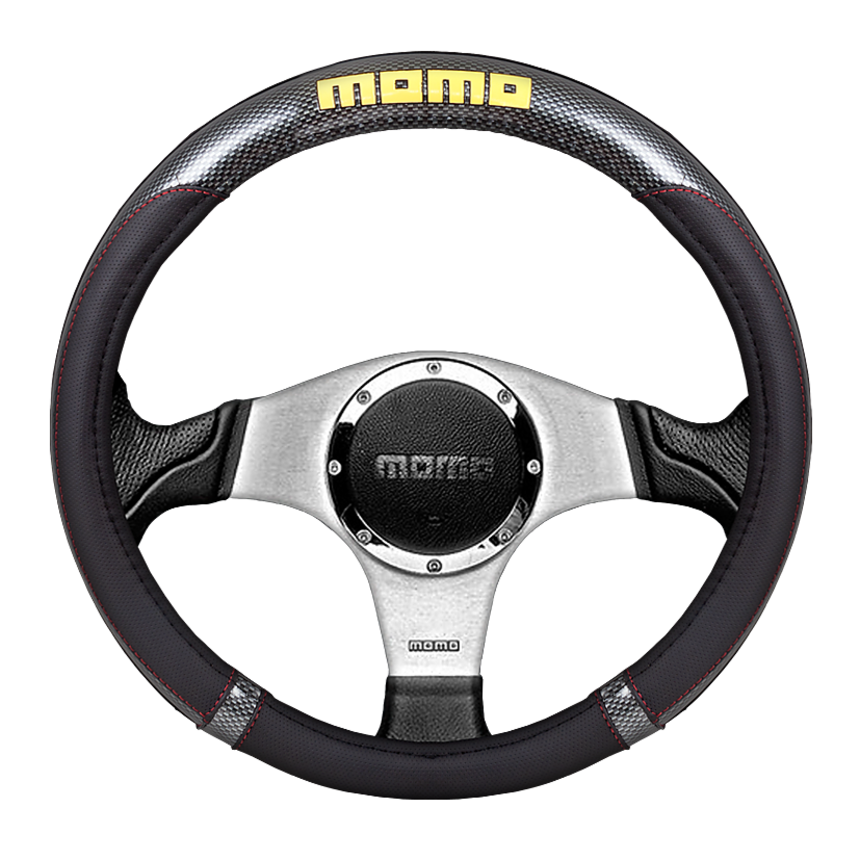 Оплетка руля MOMO MOMO-301 BK/Carbon