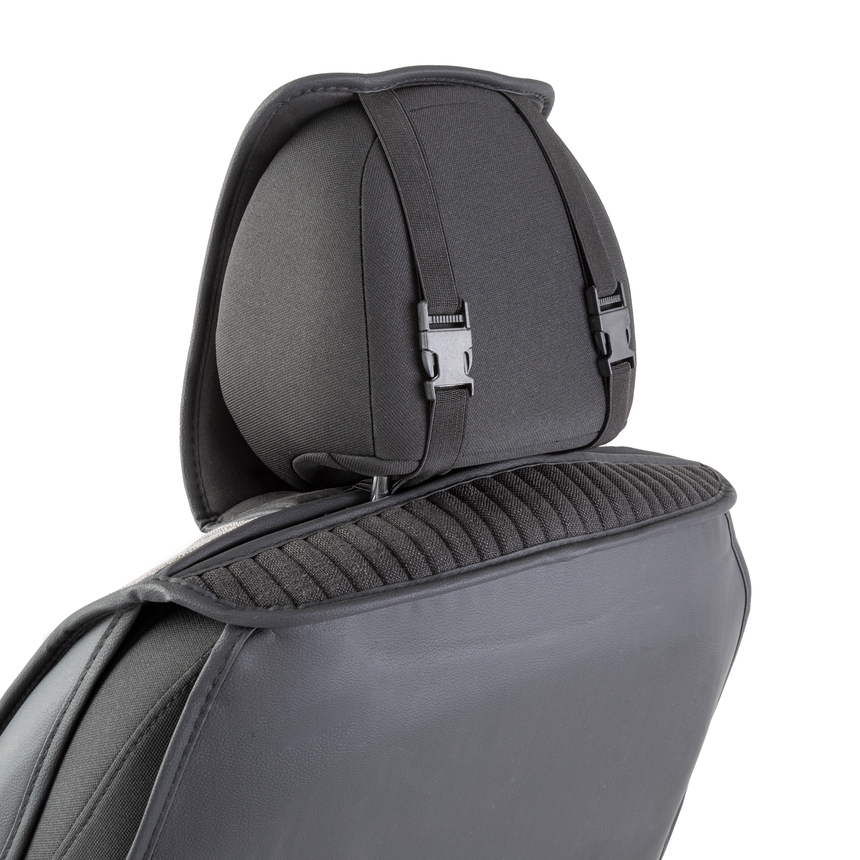Каркасные 3D накидки на передние сиденья "Car Performance", 2 шт., fiberflax CUS-3024 BK/GY Каркасные 3D накидки на передние сиденья "Car Performance", 2 шт., fiberflax CUS-3024 BK/GY