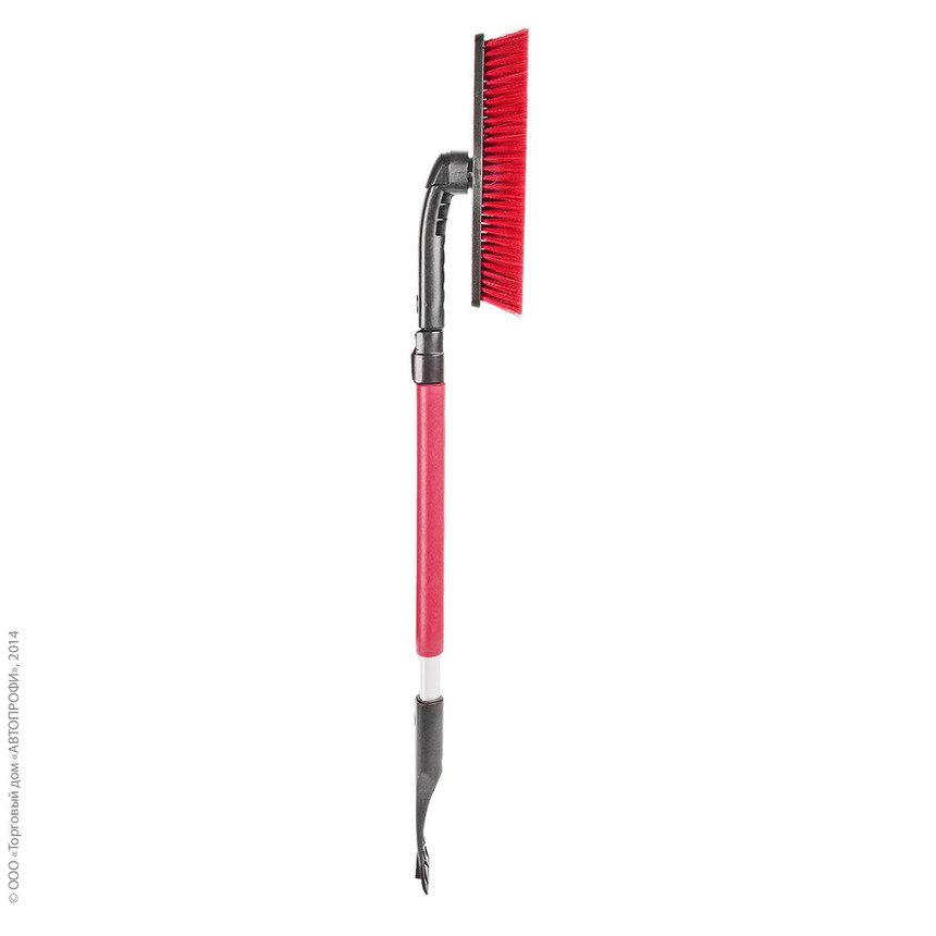 Щетка для снега "AUTOPROFI" SB-1461 BK/RD