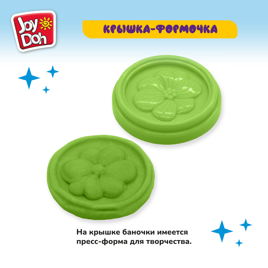 Масса для лепки Joy-Doh, 1 баночка (112 г) на дисплее POT-01/112 PDQ