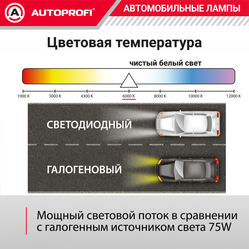 Лампа светодиодная X2-H4