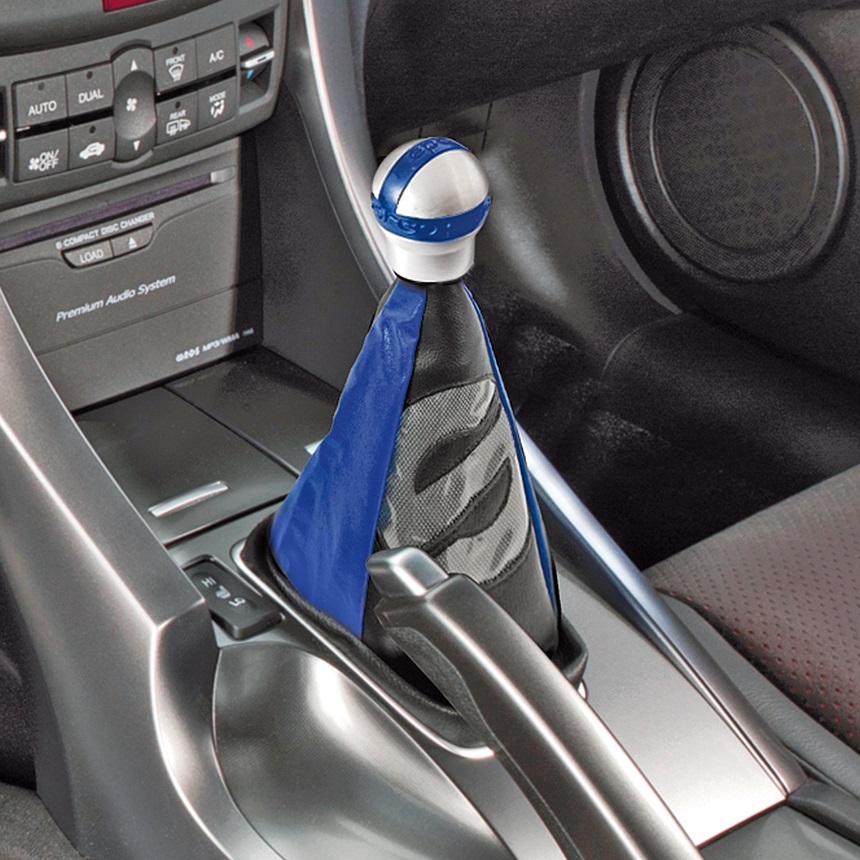 Чехол на рычаг механической КПП  SPARCO SPC/GN-COV BK/BL