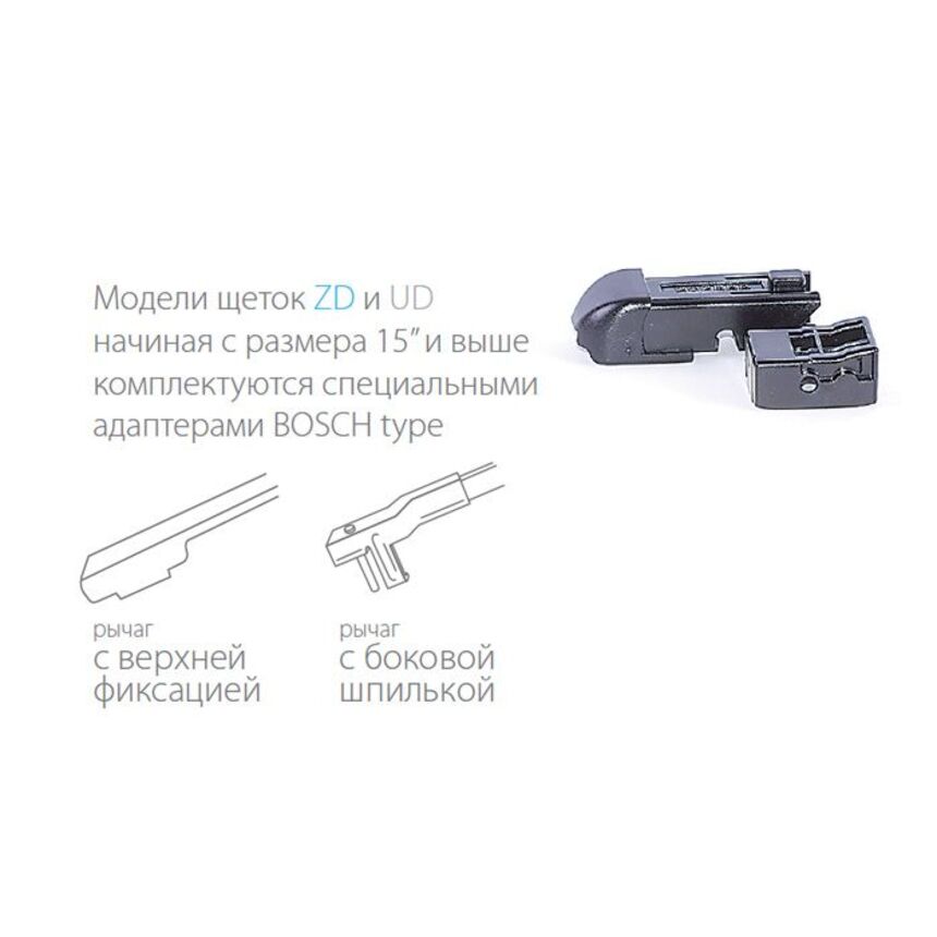 Щётка стеклоочистителя "AUTOPROFI", бескаркасная, всесезонная UD-24 Щётка стеклоочистителя "AUTOPROFI", бескаркасная, всесезонная UD-24
