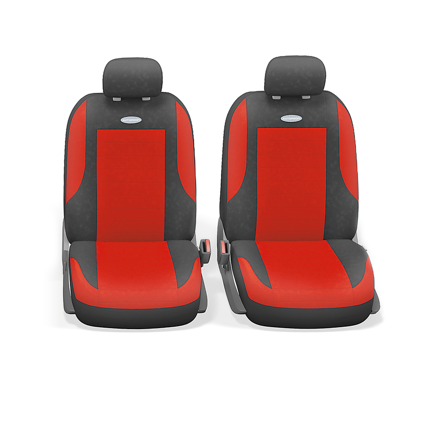 Чехлы на сиденья универсальные EVOLUTION EVO-1105 BK/RD (M)