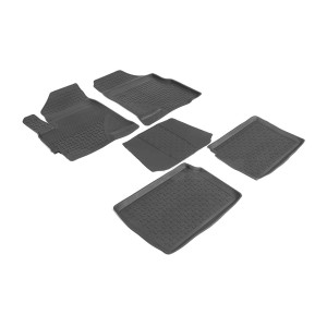 Резиновые коврики с высоким бортом для Chery Tiggo V 2014- / 86349