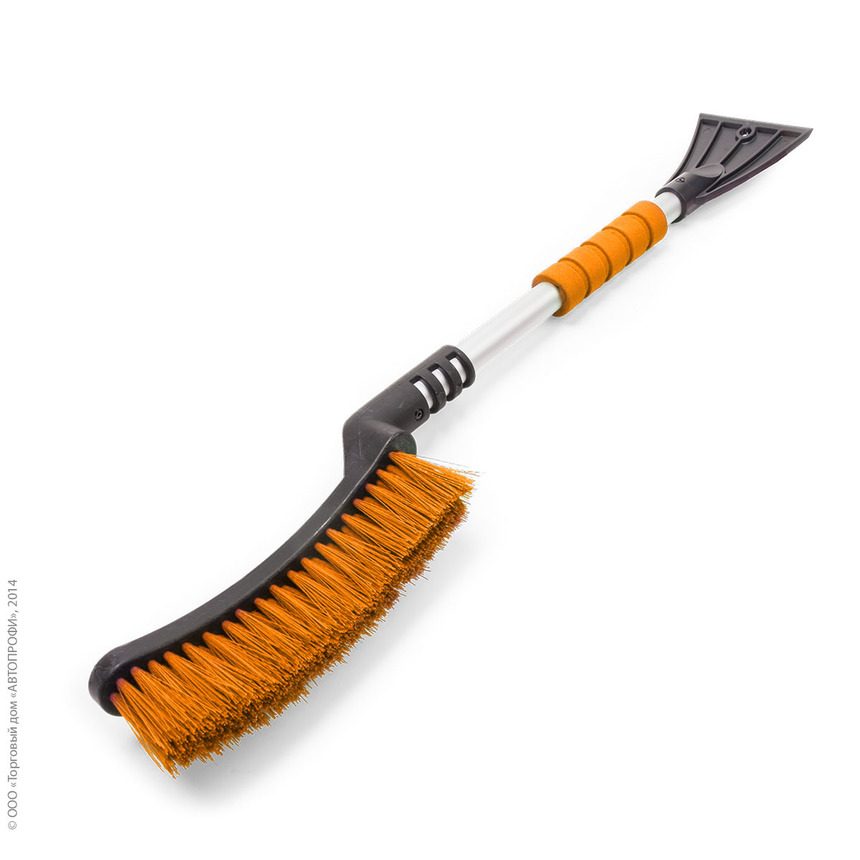 Щетка для снега "AUTOPROFI" SB-1450 BK/ORANGE