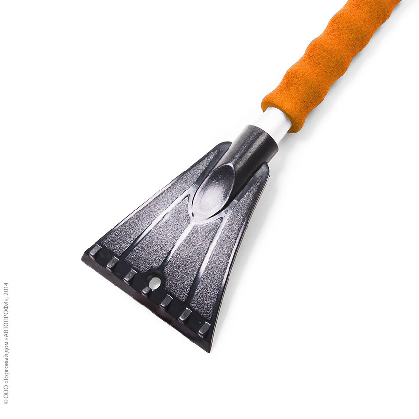 Щетка для снега "AUTOPROFI" SB-1453 BK/ORANGE
