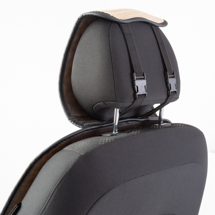 Накидки на передние сиденья "Car Performance", 2 шт., fiberflax CUS-1042 BE