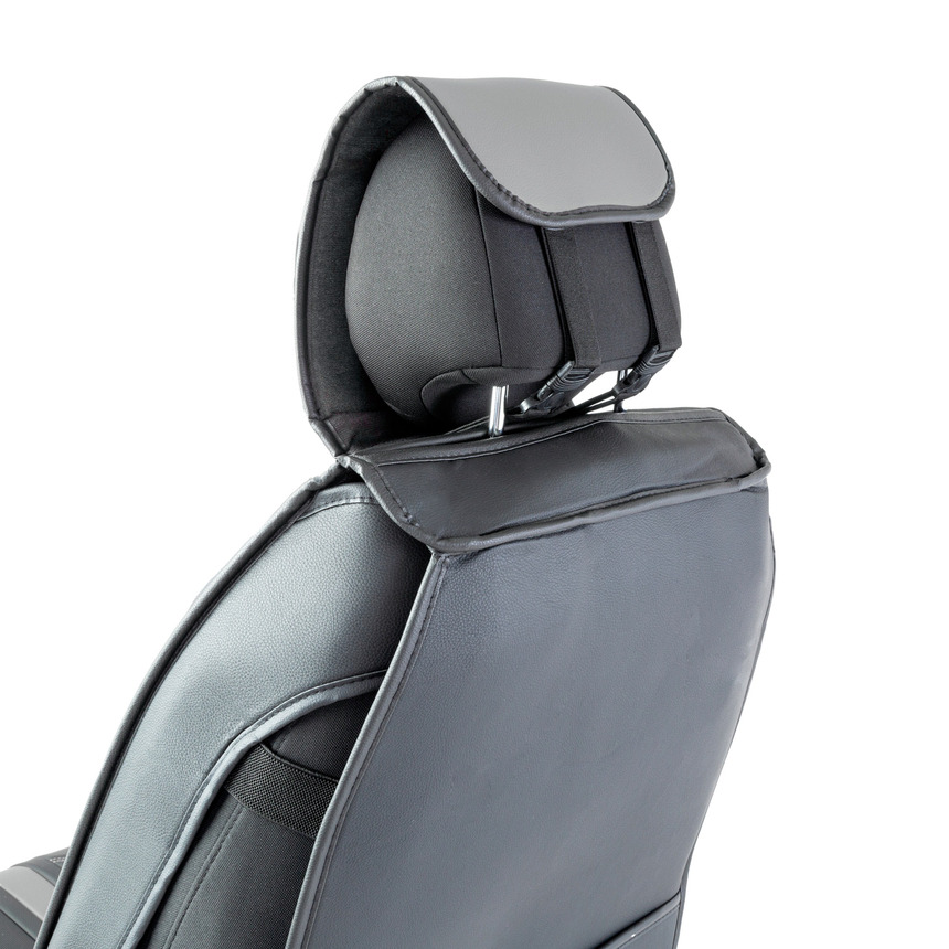 Каркасные 3D накидки на передние сиденья "Car Performance", 2 шт., экокожа CUS-3012 BK/GY Каркасные 3D накидки на передние сиденья "Car Performance", 2 шт., экокожа CUS-3012 BK/GY