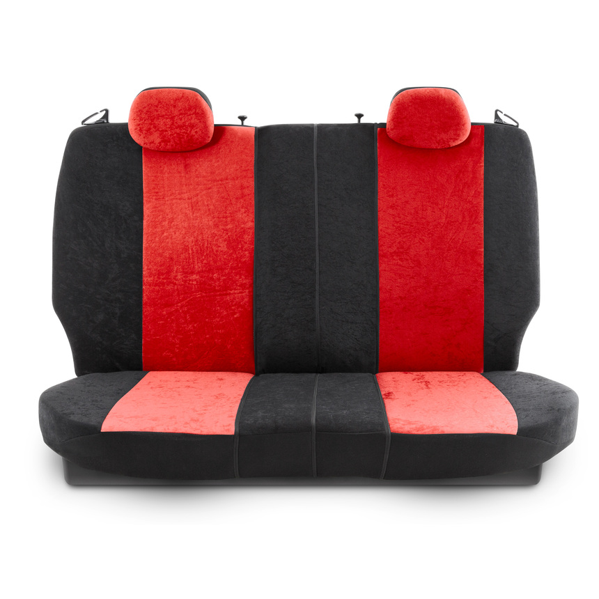 Чехлы на сиденья универсальные COM-1505VF BK/RD