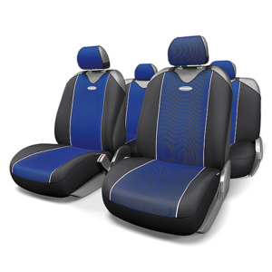 Майки на сиденья CARBON PLUS CRB-902P BK/BL Майки на сиденья CARBON PLUS CRB-902P BK/BL