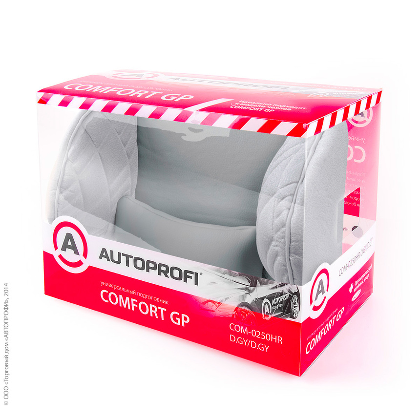 Подголовник COMFORT COM-0250HR D.GY/D.GY Подголовник COMFORT COM-0250HR D.GY/D.GY