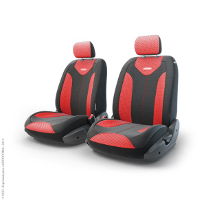 Чехлы на сиденья трансформеры MATRIX передний ряд TRS/MTX-001G BK/RD Чехлы на сиденья трансформеры MATRIX передний ряд TRS/MTX-001G BK/RD