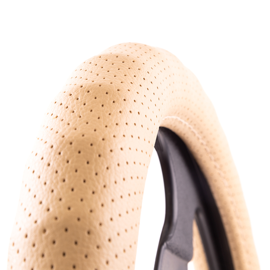 Оплётка руля AUTOPROFI из экокожи AP-1912 BE (M) Оплётка руля AUTOPROFI из экокожи AP-1912 BE (M)