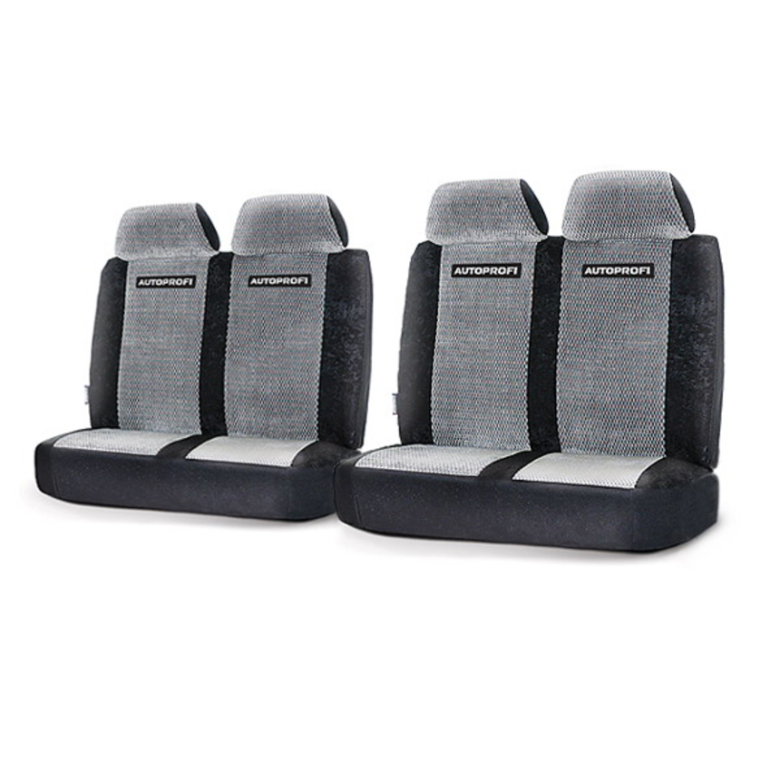 Модельные чехлы на ГАЗель, Соболь, Валдай GAZ-003 BK/GY