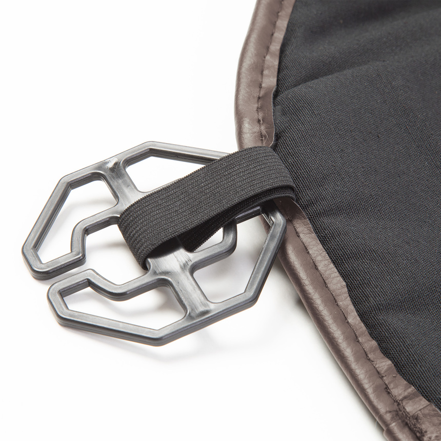 Накидки на сиденья каркасные AUTOPROFI экокожа/алькантара HIT-1110A BR/BR