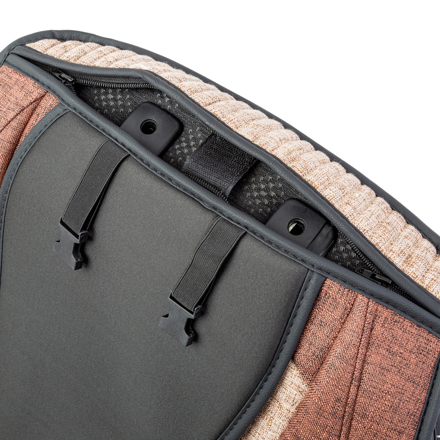 Каркасные 3D накидки на передние сиденья "Car Performance", 2 шт., fiberflax CUS-3024 COFFEE/BE