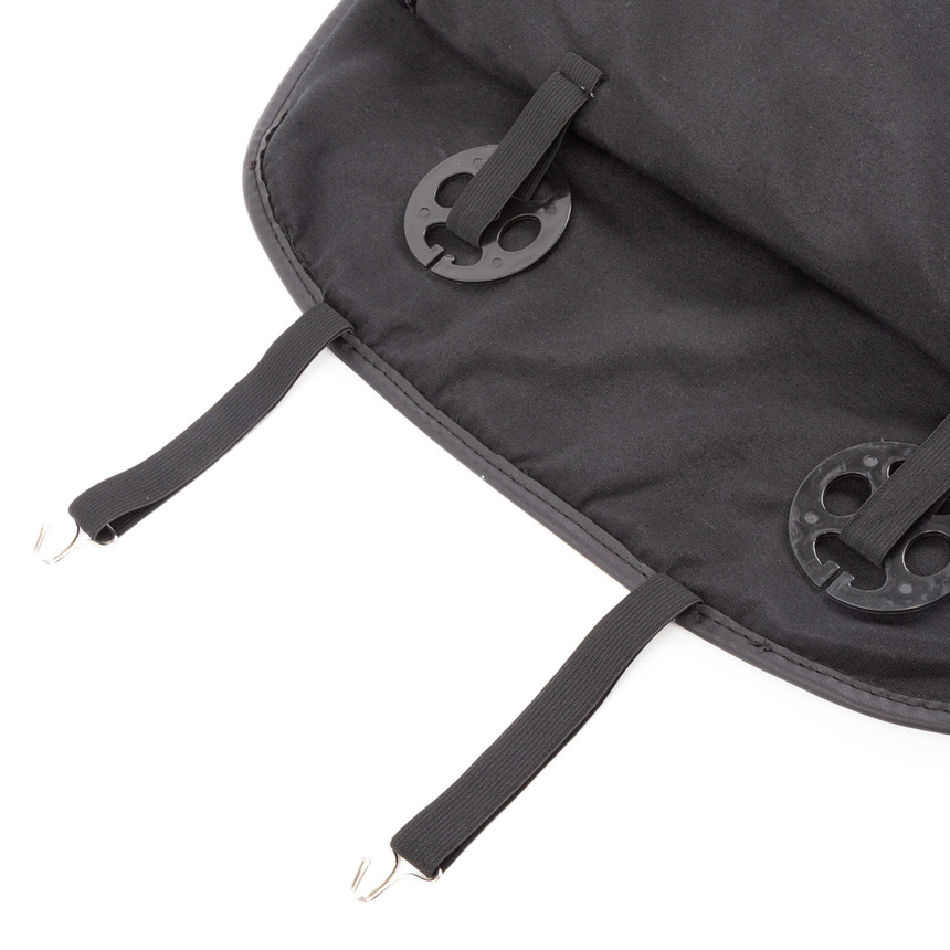 Комплект универсальных накидок на передние сиденья "CarPerformance", 2 шт., алькантара CP-210A D.GY