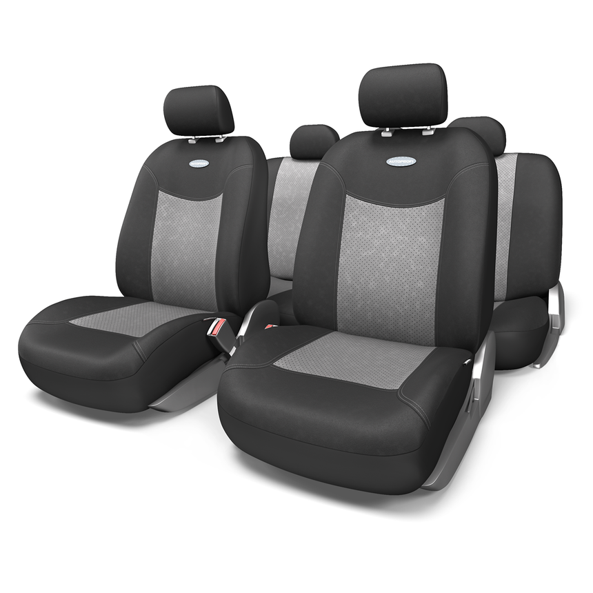 Чехлы на сиденья универсальные EXPEDITION EXP-1105 BK/D.GY (M)