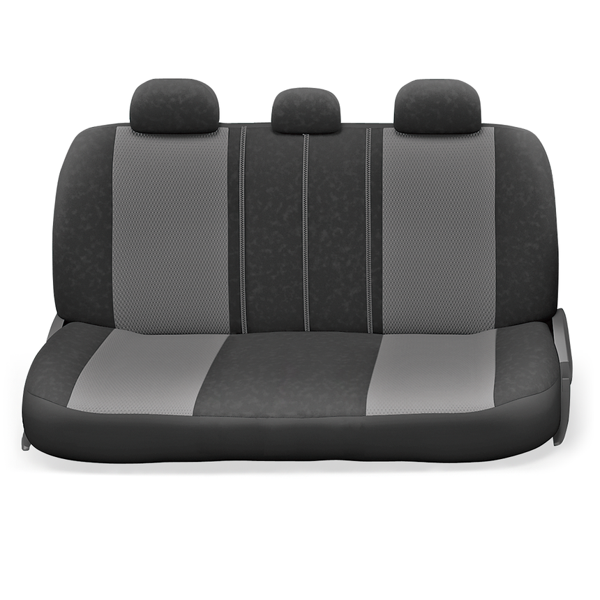 Чехлы на сиденья универсальные SELECTION SEL-1105 BK/D.GY (M)