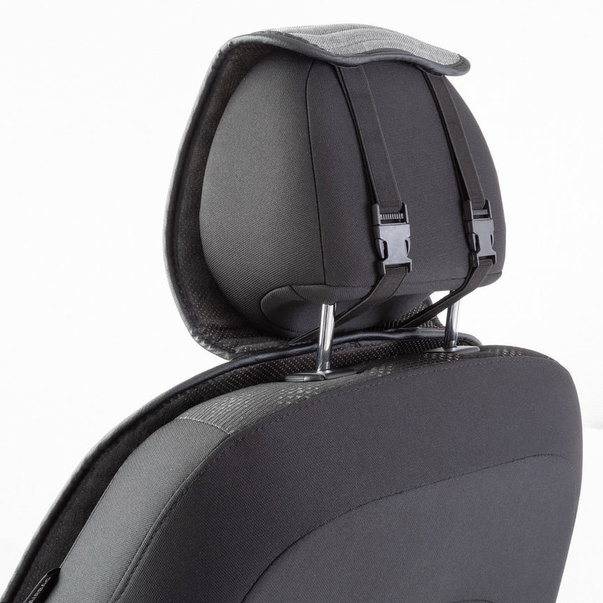 Накидки на передние сиденья "Car Performance", 2 шт., fiberflax CUS-1042 GY