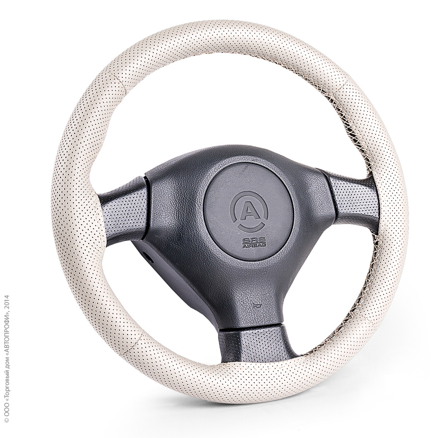 Оплётка для перетяжки руля AUTOPROFI SAM-201 BE (M) Оплётка для перетяжки руля AUTOPROFI SAM-201 BE (M)
