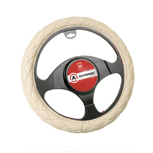 Спонжевая оплетка руля AUTOPROFI SP-9010 BE (M) Спонжевая оплетка руля AUTOPROFI SP-9010 BE (M)