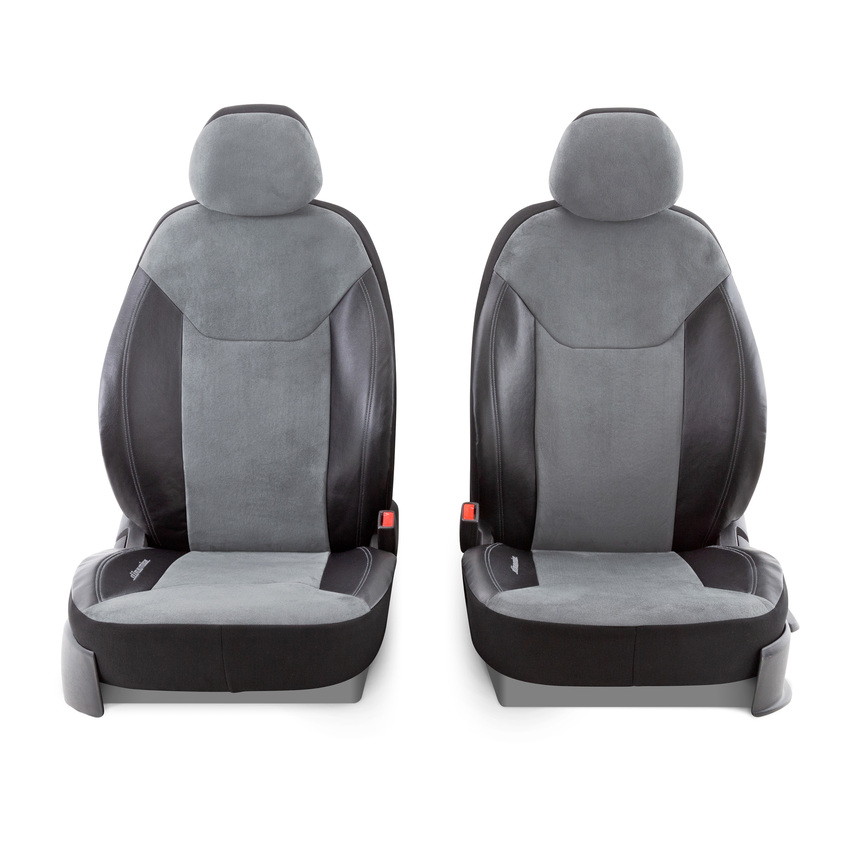 Чехлы на сиденья универсальные DIN-1505GA BK/D.GY