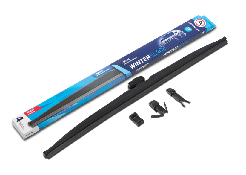 Зимние дворники в действии