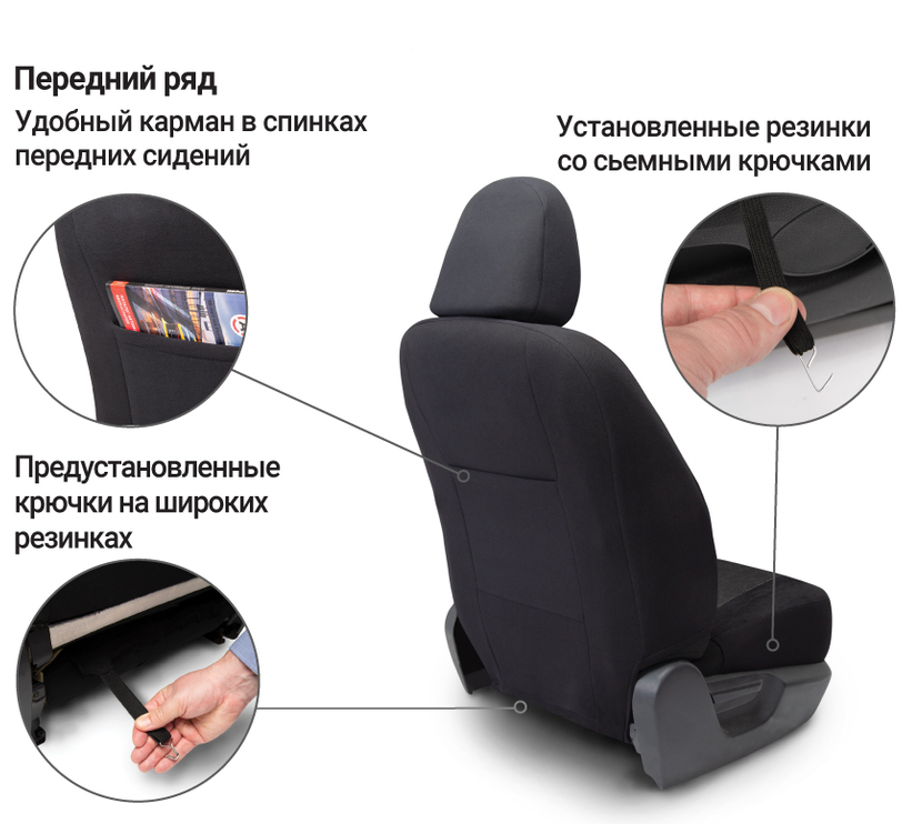 Крепёж передних сидений